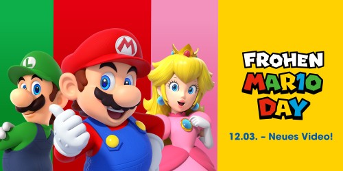 Feiere den MAR10 Day mit Mario und seinen Freunden