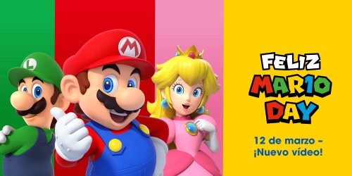 Celebra el MAR10 Day con Mario y sus amigos