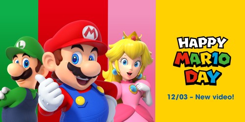Celebrate MAR10 Day with Mario and friends