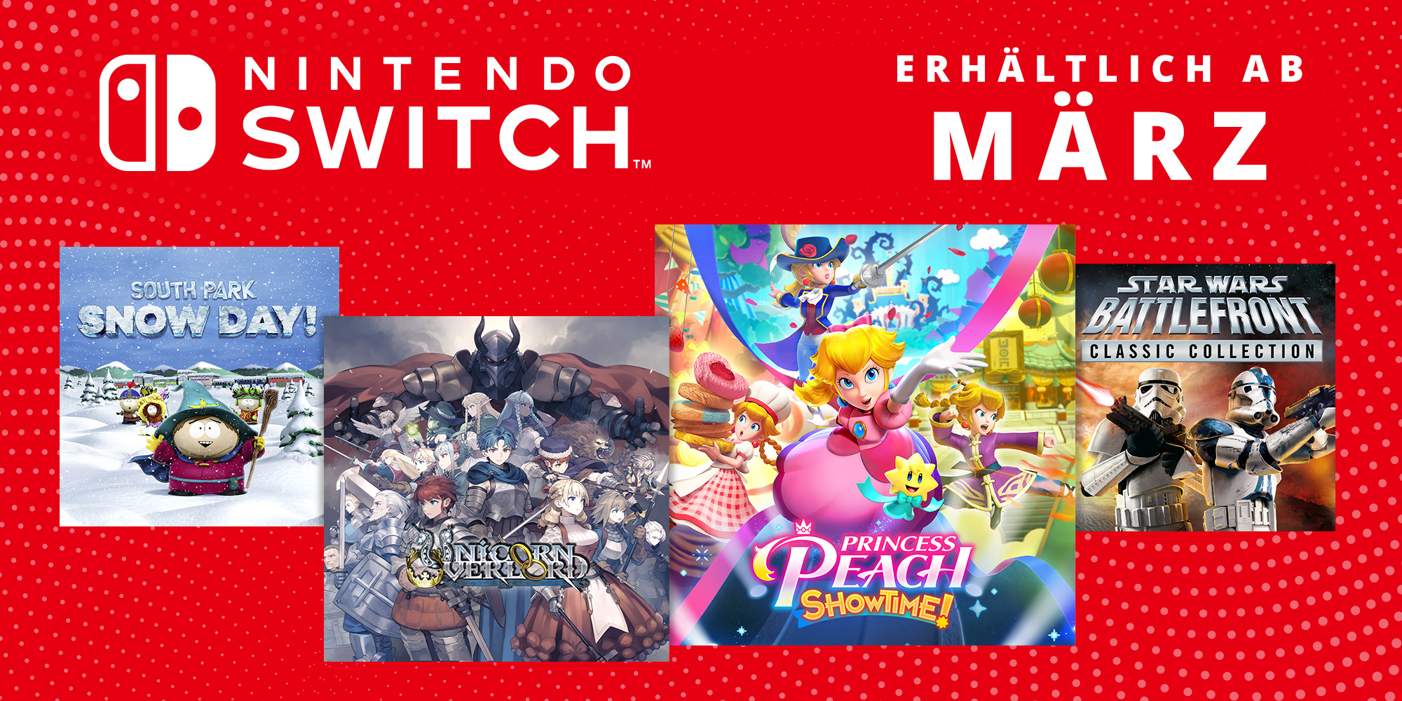 Diese Nintendo Switch-Spiele erscheinen im März 2024!