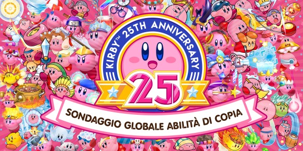 Kirby 25th Anniversary - Sondaggio globale abilità di copia
