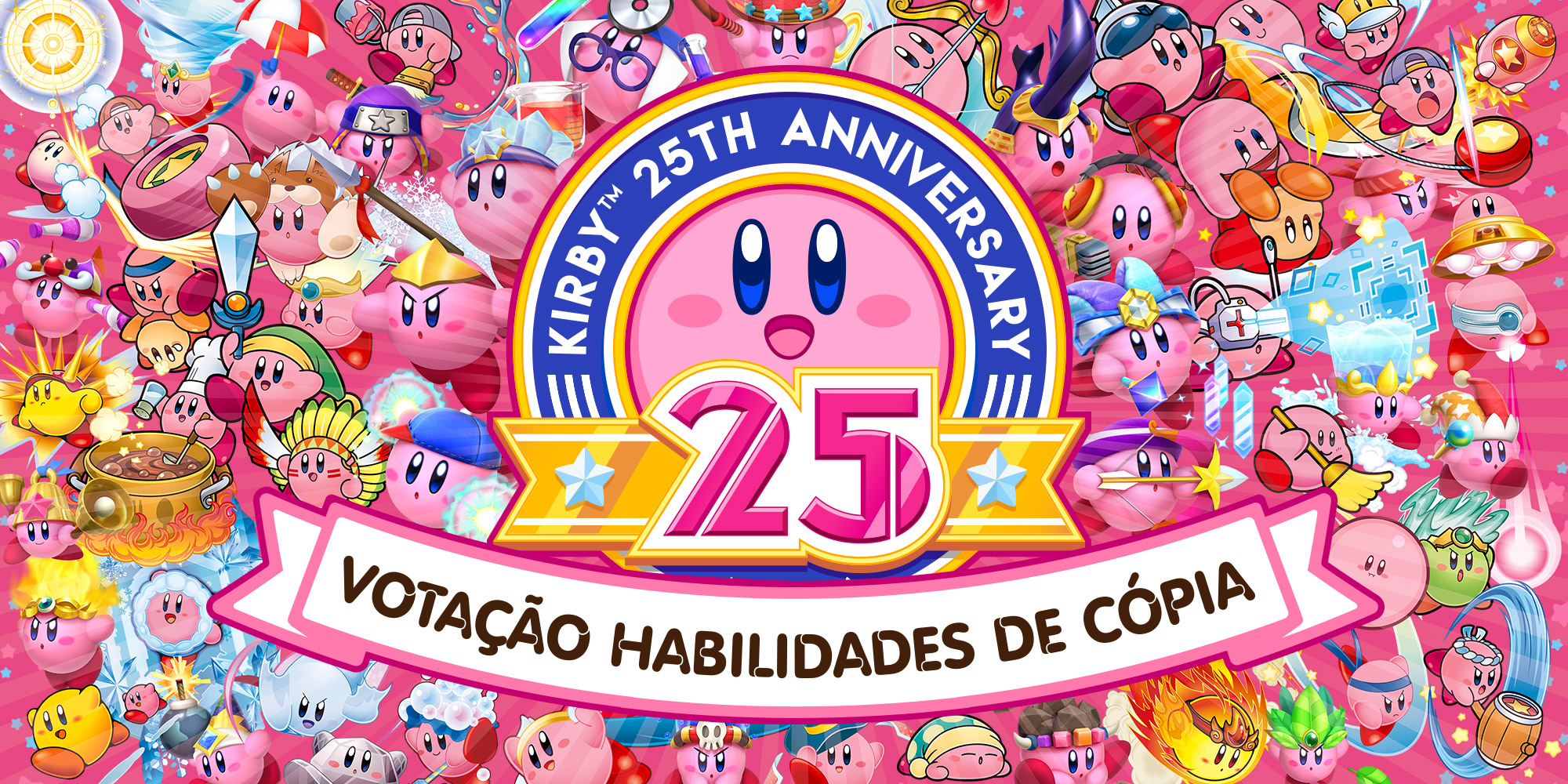 Nintendo promete variedade de projetos para os 30 anos de Kirby