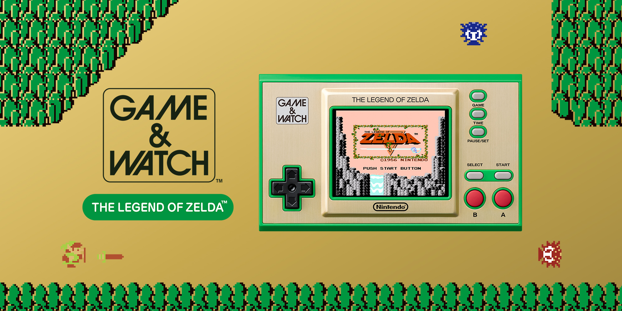 Game & Watch: The Legend of Zelda | Hardware | Nintendo