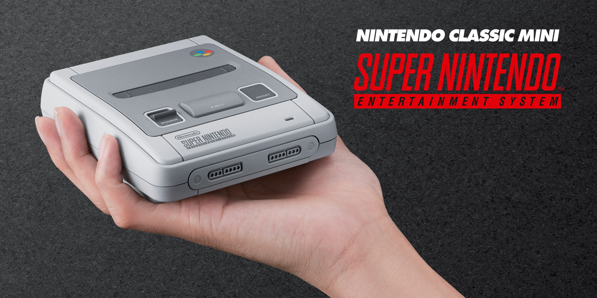 Nintendo annonce la console Nintendo Classic Mini: Super Nintendo Entertainment System