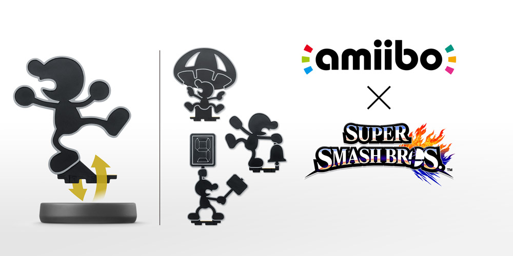 Mr. Game & Watch | amiibo | Super Smash Bros. | Nintendo