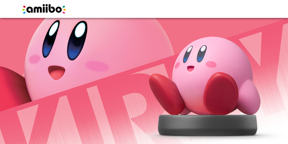 Kirby Kirby Amiibo Super Smash Bros Edition in geöffneter Originalverpackung 