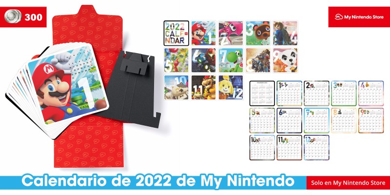 Calendario de 2022 de My Nintendo