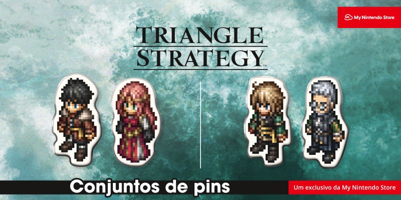 Conjuntos de pins Triangle Strategy