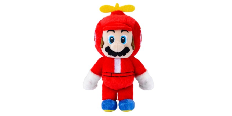 Peluche Mario hélice - Nintendo Tokyo Exclusive