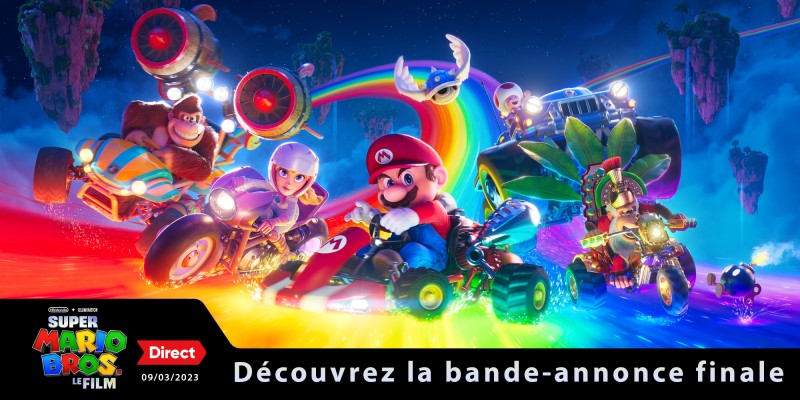 Nintendo Direct: Super Mario Bros. - Le Film – 09/03/2023 (bande-annonce finale)
