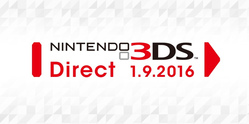 Nintendo 3DS Direct – 1er septembre 2016