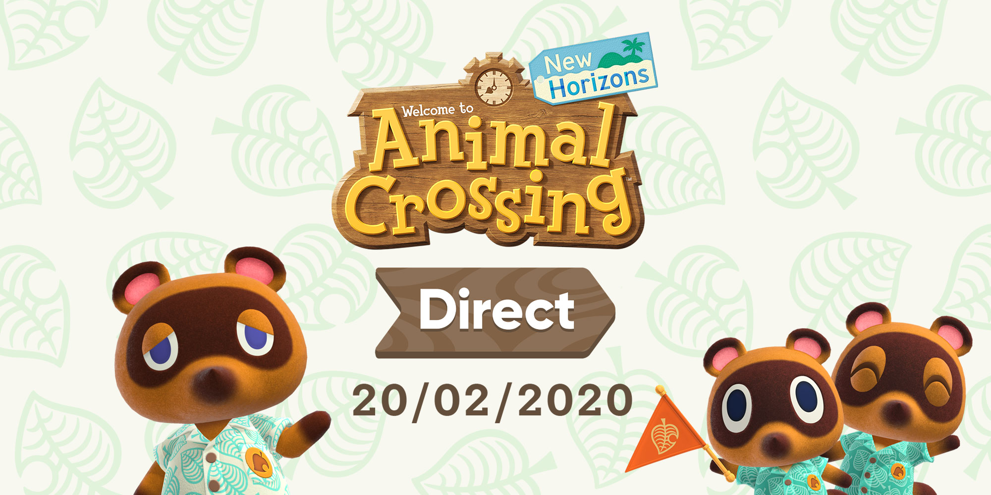 A new Animal Crossing: New Horizons Direct is airing on February 20th!