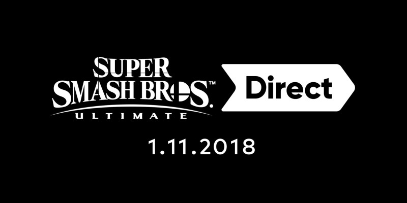 Super Smash Bros. Ultimate Direct – November 1st, 2018
