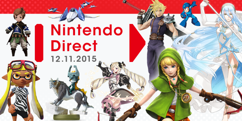 Nintendo Direct – 12 de novembro 2015
