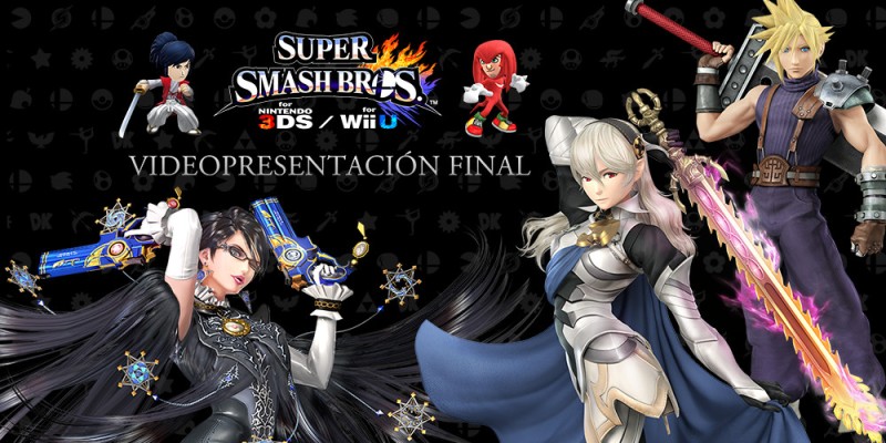 Videopresentación final de Super Smash Bros. for Nintendo 3DS y Wii U — 15 de diciembre de 2015