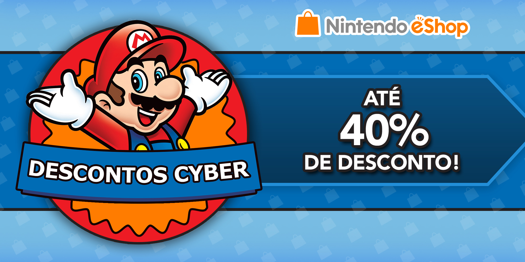 Não percas as Promoções Cyber na Nintendo eShop até 28 de novembro!