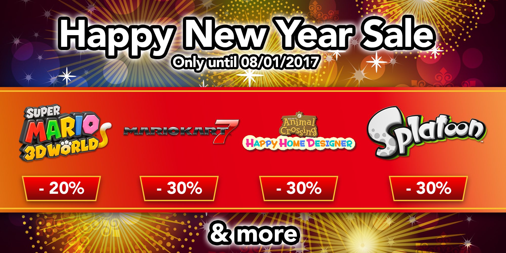Nintendo eShop Sale: Happy New Year Sale