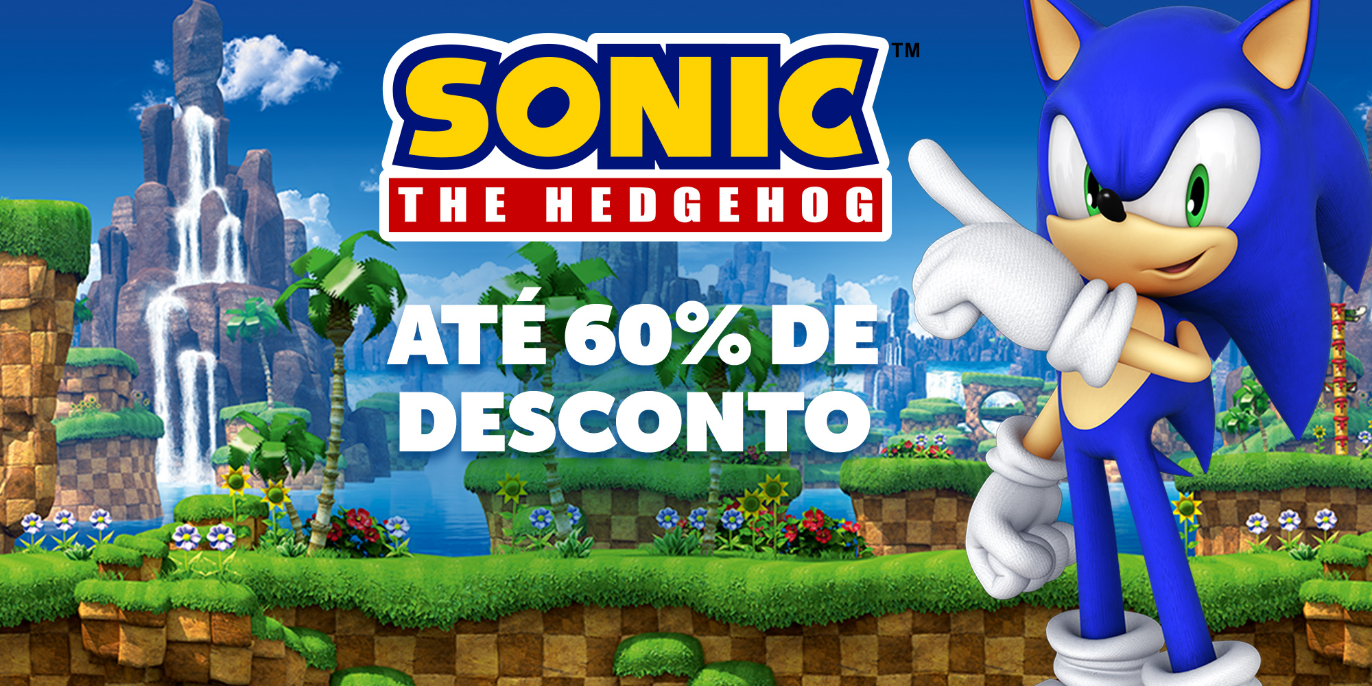 Poupa até 60% em títulos Sonic na Nintendo eShop!