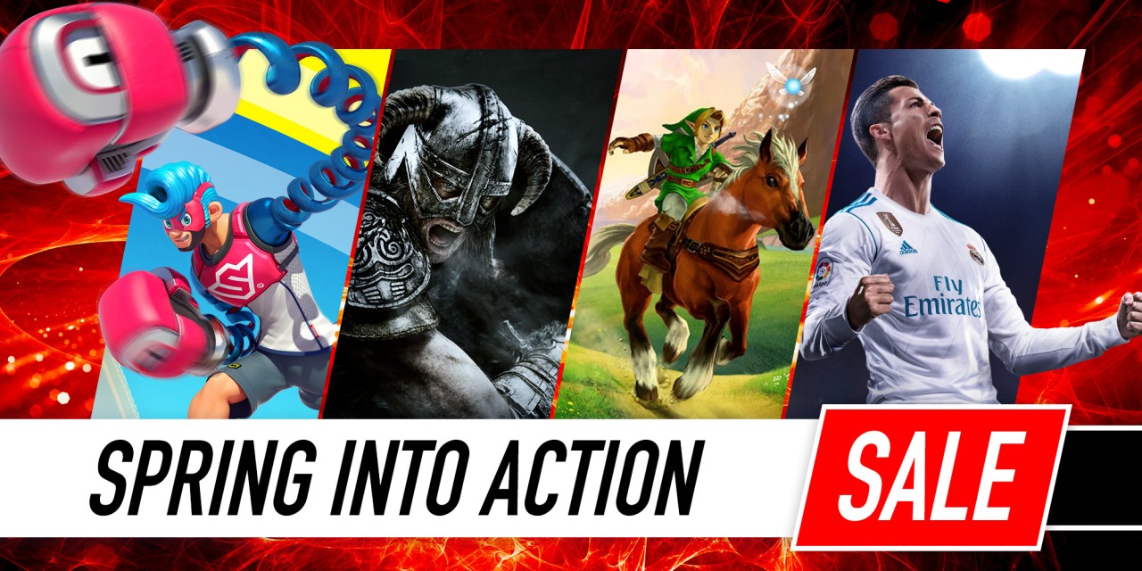 Meander komedie Flyvningen Nintendo eShop sale: Spring into Action Sale | News | Nintendo