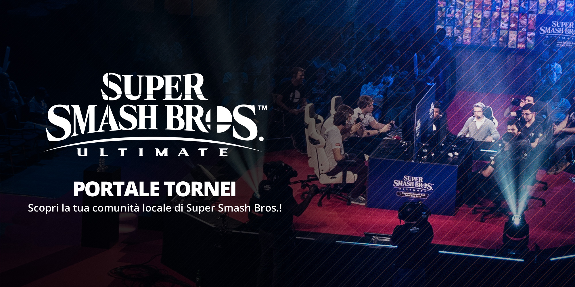 Trova la tua comunità locale di Smash Bros. con il Portale tornei di Super Smash Bros. Ultimate!