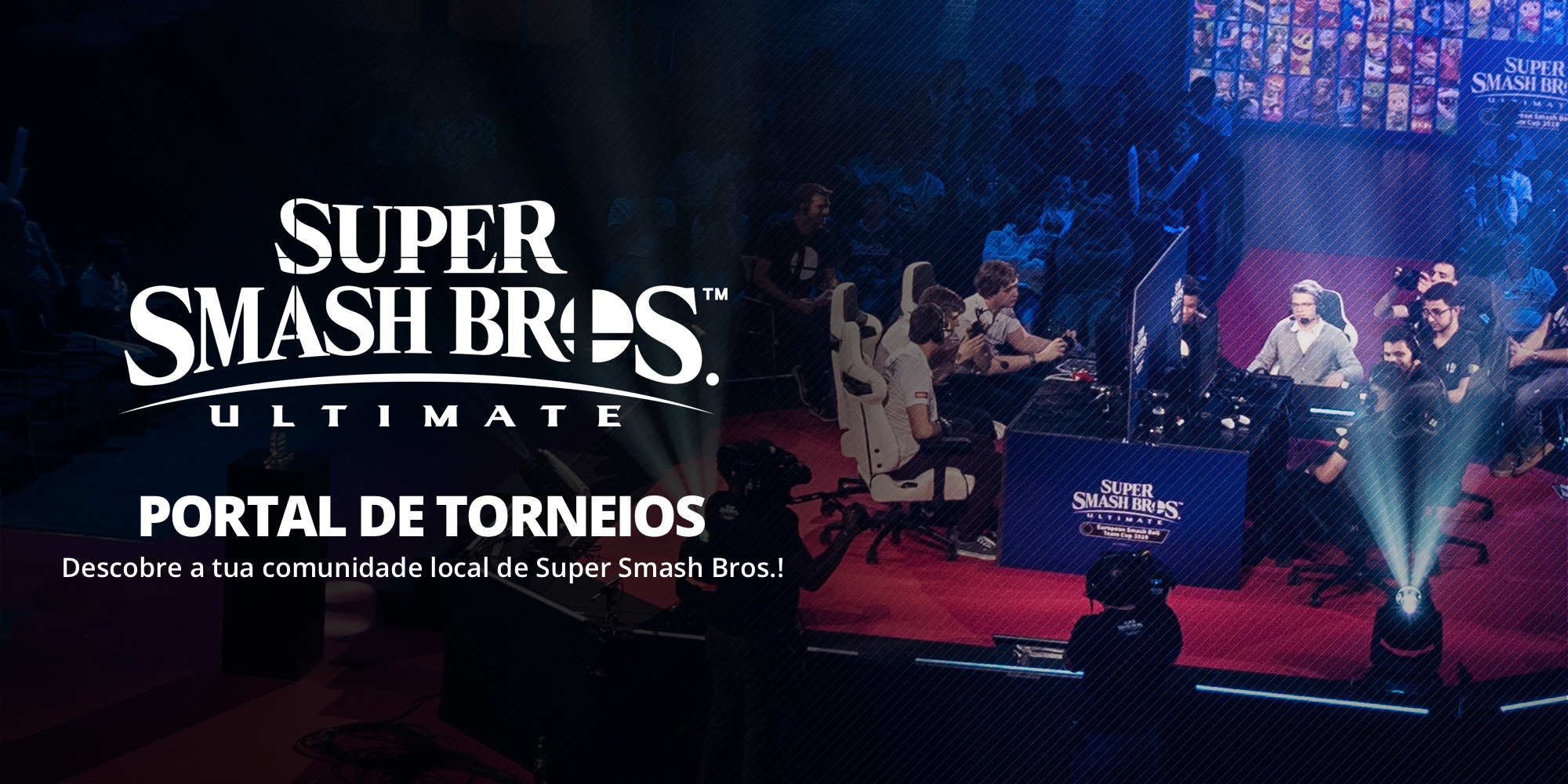 Encontra um torneio perto de ti no novo portal de torneios de Super Smash Bros. Ultimate!