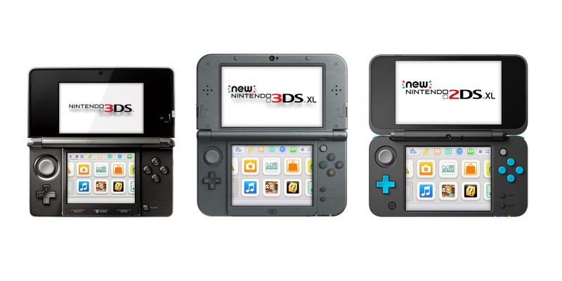 Klantenservice voor de verschillende Nintendo 3DS-systemen