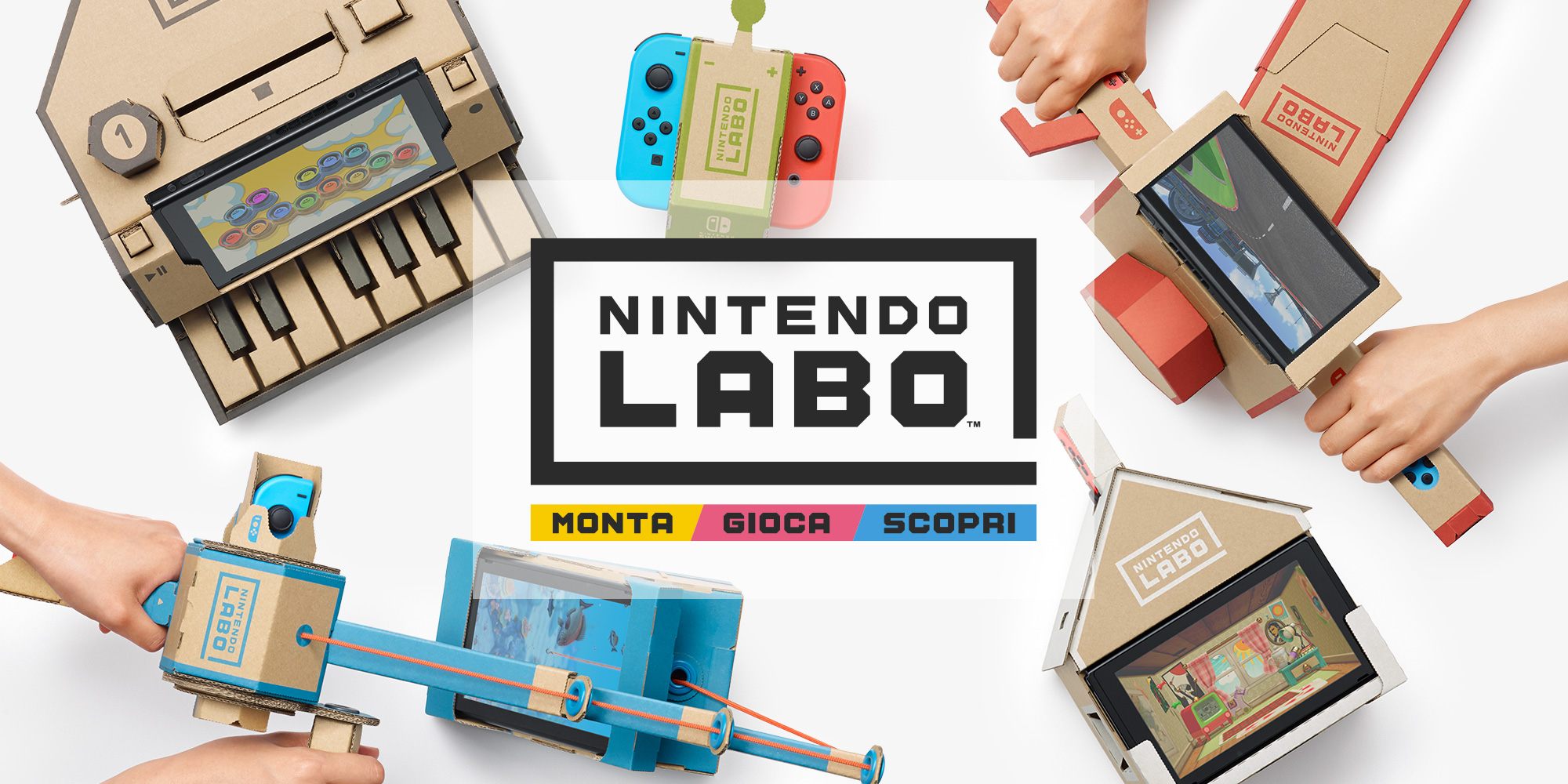 Nintendo Labo combina divertenti attività interattive con Nintendo Switch