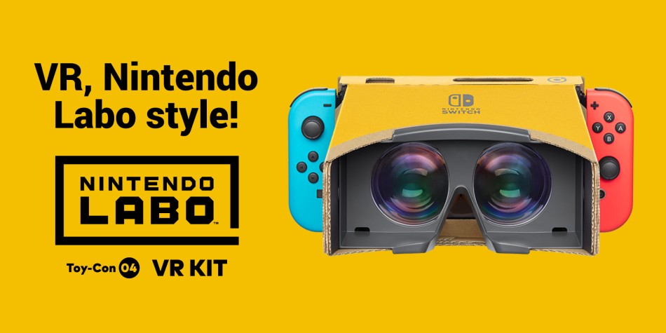 Whitney robot national flag Nintendo Labo: VR Kit introduces simple, shareable VR gaming experiences,  launching April 12th! | News | Nintendo