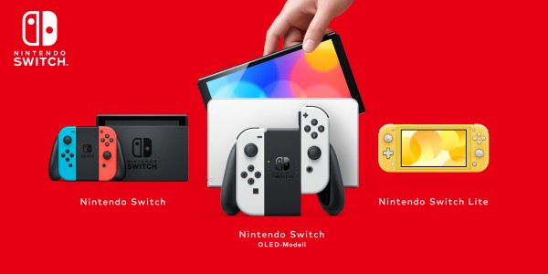 Die Nintendo Switch-Familie