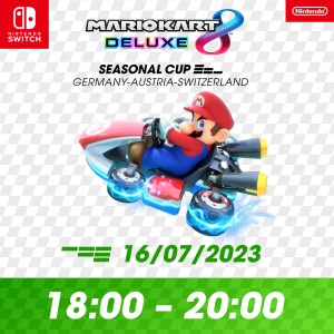 Le prochain tournoi en ligne de Mario Kart 8 Deluxe aura lieu le 16 juillet !
