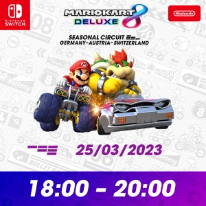 Participez au tournoi en ligne de Mario Kart 8 Deluxe ce week-end !