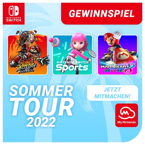 Nintendo Sommer Tour 2022 Gewinnspiel