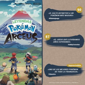 ¡Descubre las reseñas de Leyendas Pokémon: Arceus!