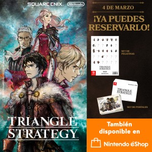 ¡Ya puedes reservar Triangle Strategy!