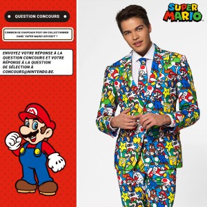 Vous souhaitez passer le cap de l’an neuf tout en style avec un costume Opposuits Super Mario flambant neuf ?