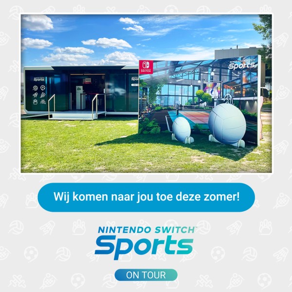 Nintendo Switch Sports On Tour parcourt la Belgique et les Pays-Bas !