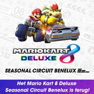 Maak je klaar voor een nieuw jaar aan online raceplezier in het Mario Kart 8 Deluxe Seasonal Circuit Benelux 2022!