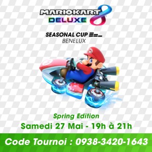 Rejoignez la Mario Kart 8 Deluxe Seasonal Cup Benelux 2023 ! 