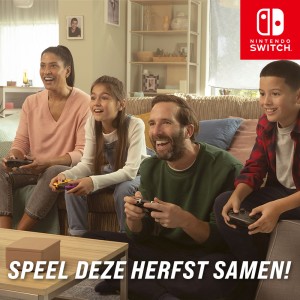 Speel deze herfst gezellig samen op Nintendo Switch!