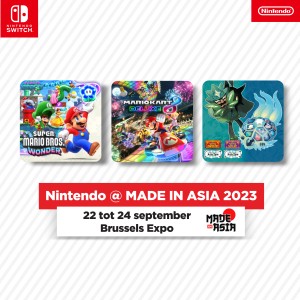 Visitez le stand Nintendo à Made in Asia !
