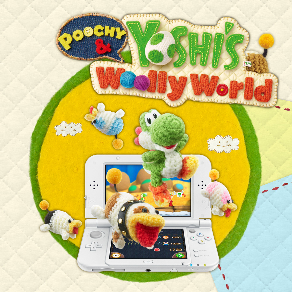 Descobre mais sobre Poochy & Yoshi's Woolly World no novo site oficial do jogo!