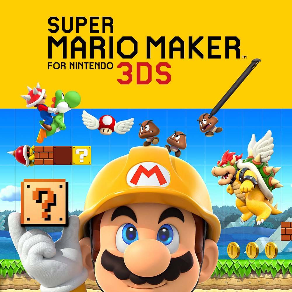Spelen, maken en delen waar en wanneer je wilt! Onze nieuwe website voor Super Mario Maker for Nintendo 3DS is live!
