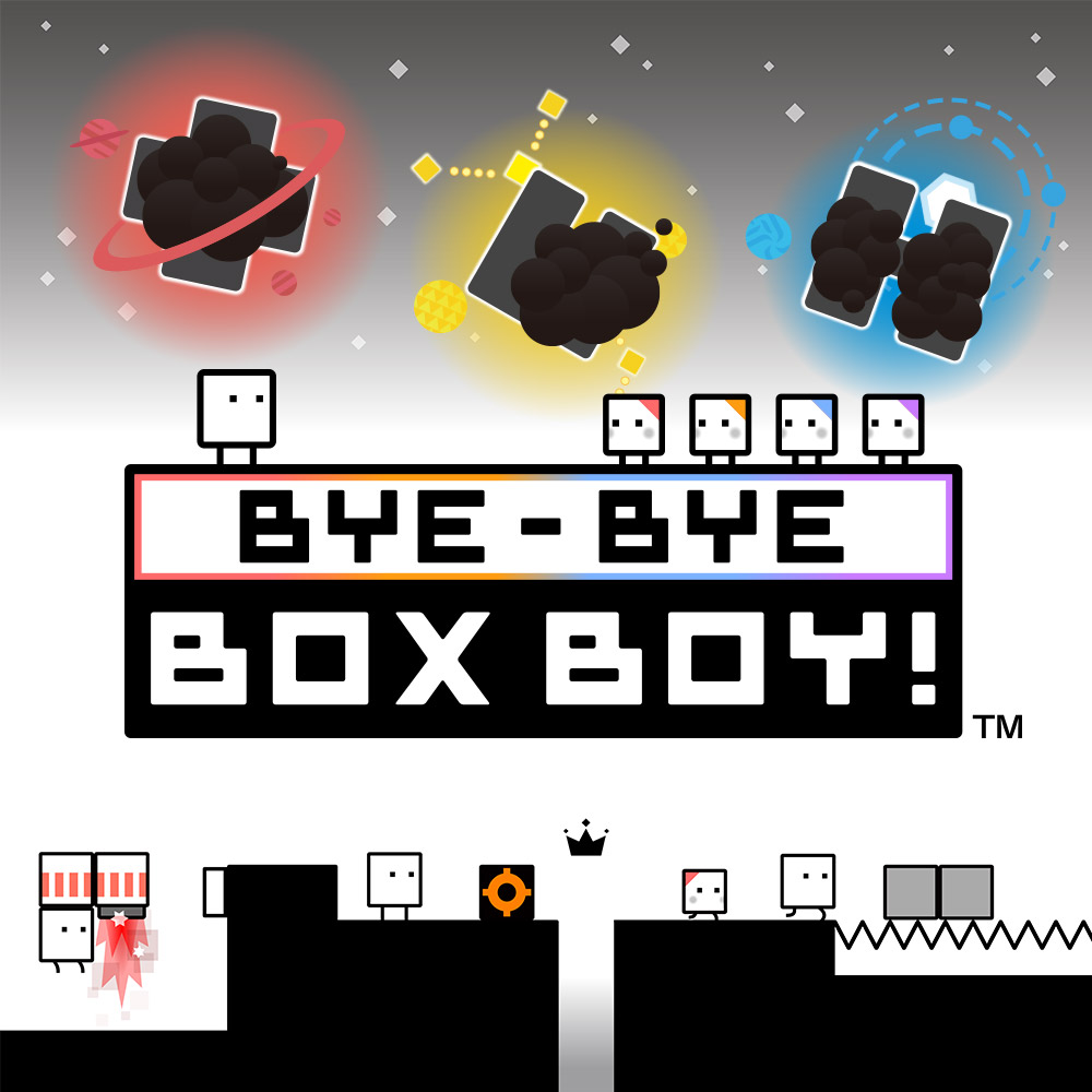 Qbby revient pour une toute dernière aventure dans BYE-BYE BOXBOY!, disponible sur le Nintendo eShop des consoles Nintendo 3DS le 23 mars