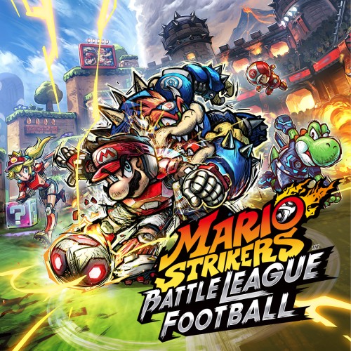Mario Strikers: Battle League Football switch box art
