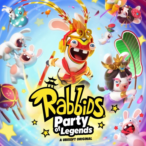 Rabbids: Party of Legends switch box art