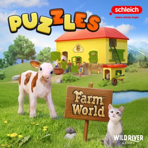 schleich® Puzzles FARM WORLD