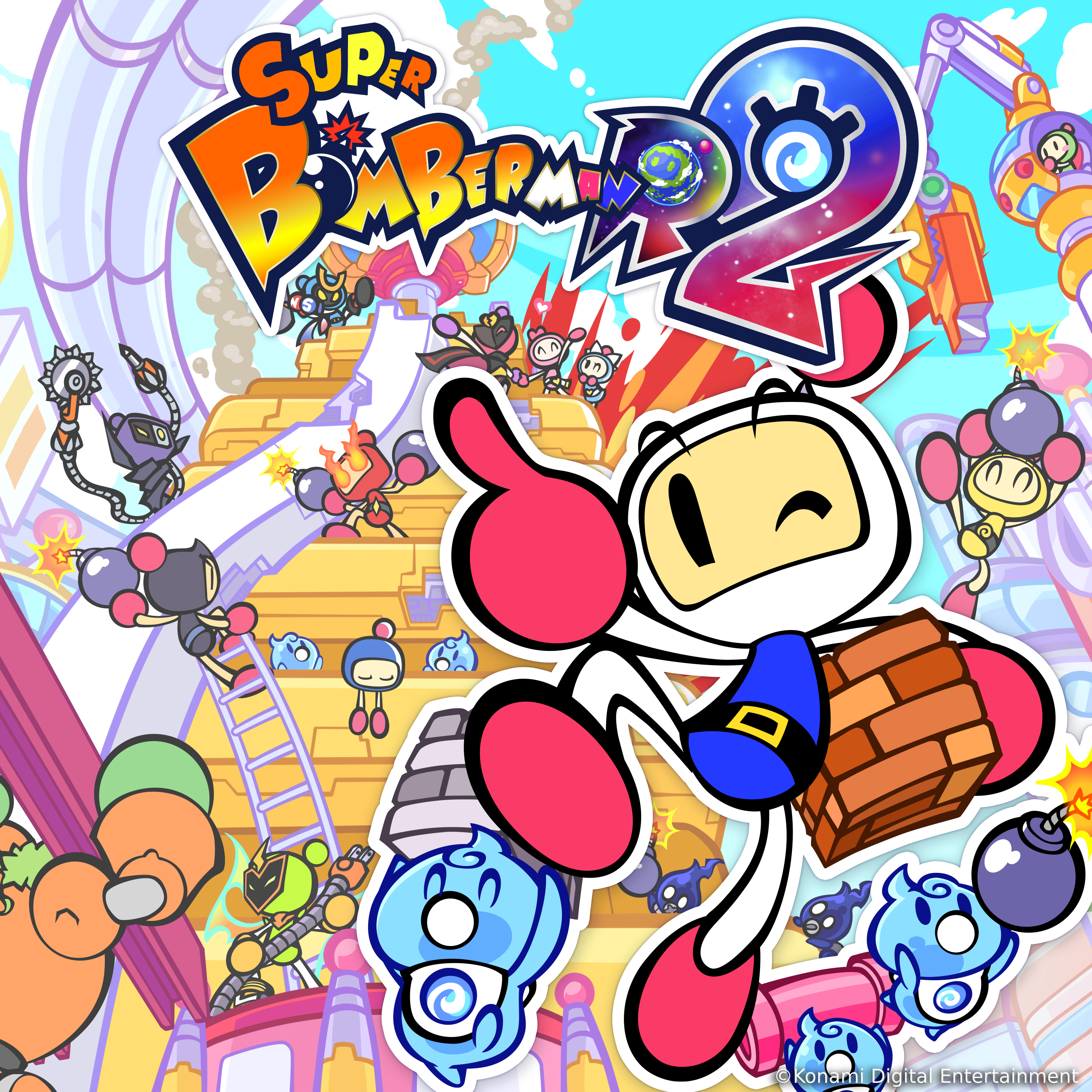 imagem super bomberman