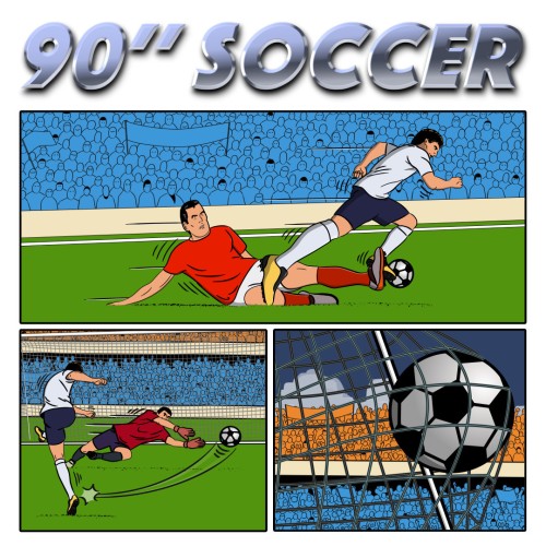 90'' Soccer switch box art
