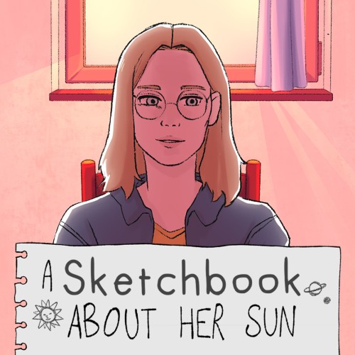 A Sketchbook About Her Sun switch box art