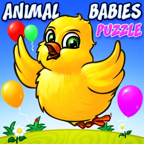 Animal Babies Puzzle - Preschool Animals Puzzles Game for Kids switch box art